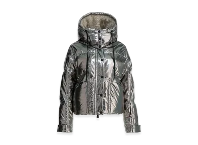 MONCLER Women's Calaque Ski Jacket "Silver"