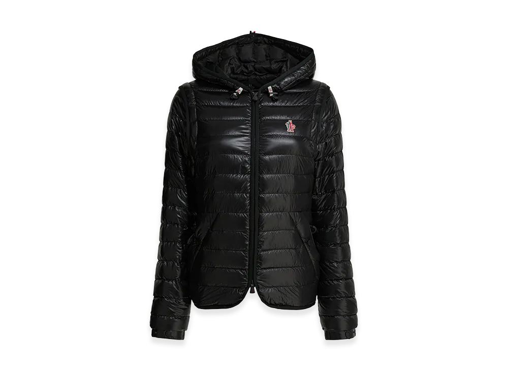 MONCLER Women's Karura 2-In-1 Short Down Jacket "Black"