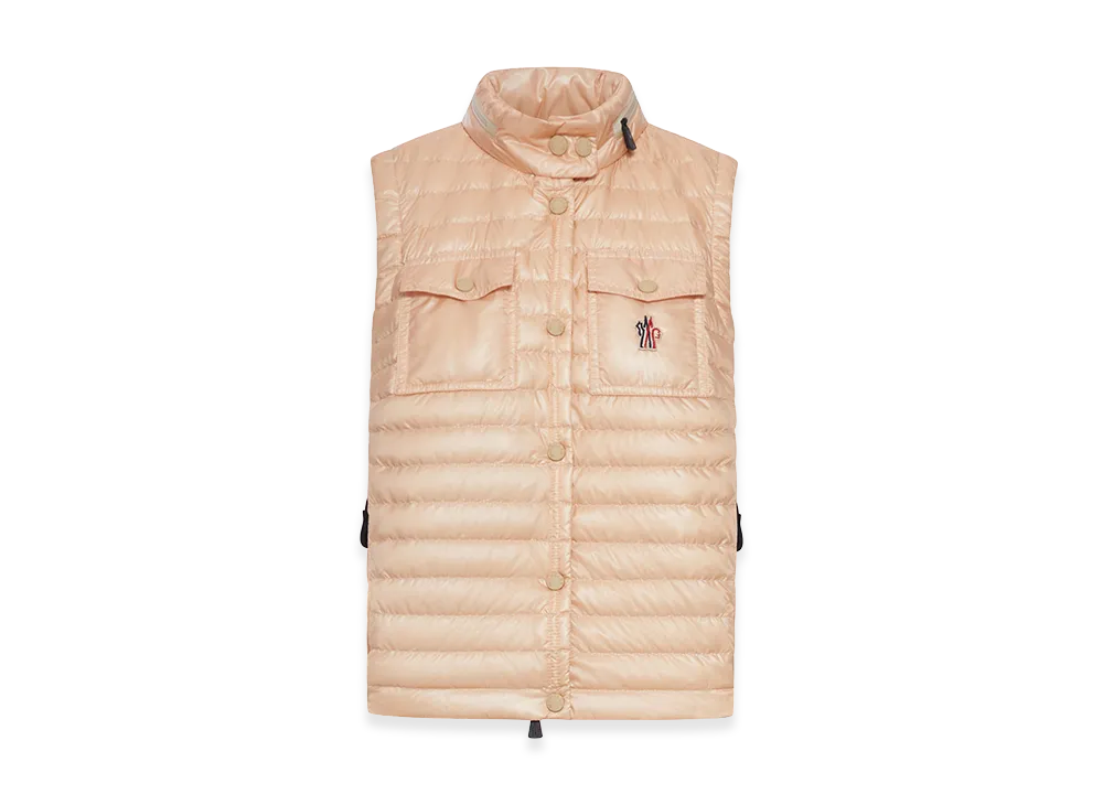 MONCLER Women's Gumiane Padded Vest "Pink"