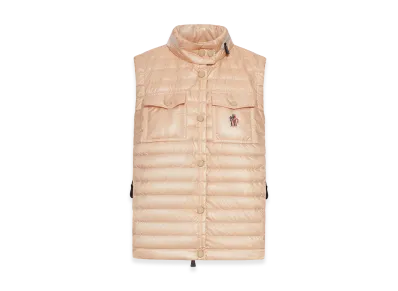MONCLER Women's Gumiane Padded Vest "Pink"