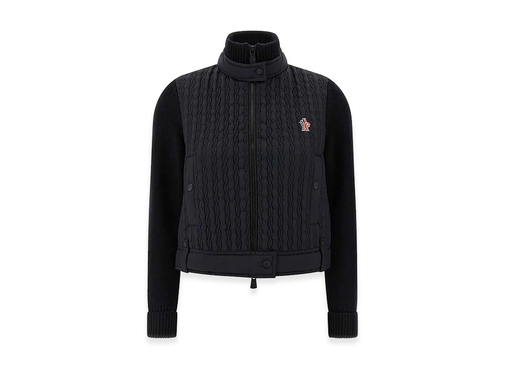 MONCLER Women's Tricot Cardigan "Black"