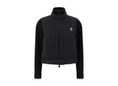MONCLER Women's Tricot Cardigan "Black"