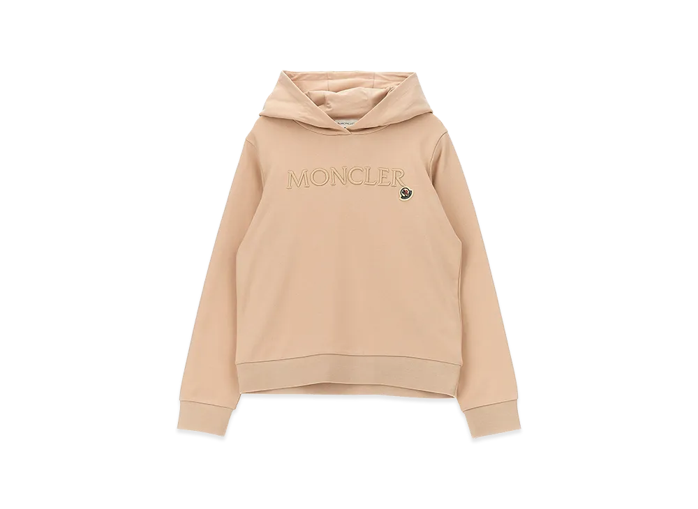 MONCLER Kids Embroidered Hoodie "Pink"