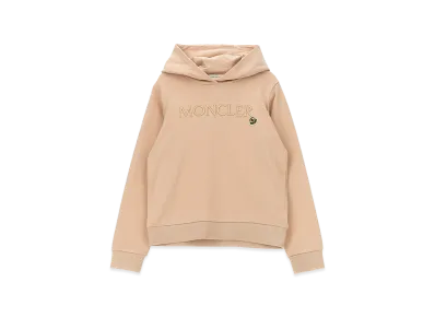 MONCLER Kids Embroidered Hoodie "Pink"