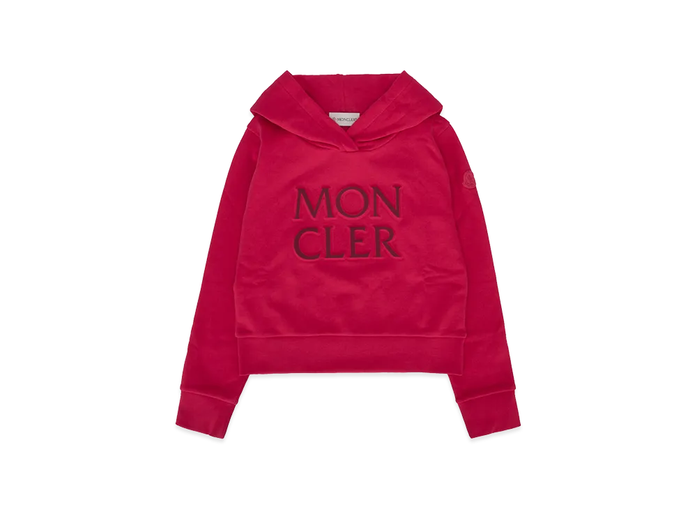 MONCLER Kids Hoodie "Red"