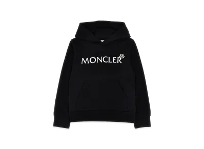 MONCLER Kids Logo Hoodie "Black"
