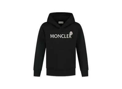 MONCLER Kids Logo Hoodie "Black"