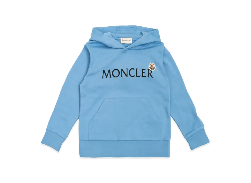 MONCLER Kids Hoodie "Light Blue"