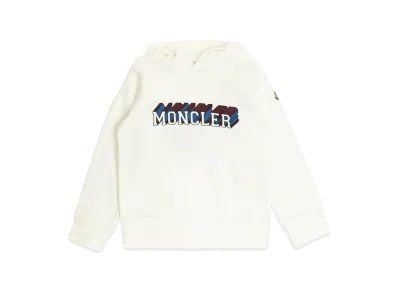 MONCLER Kids Hoodie "White"