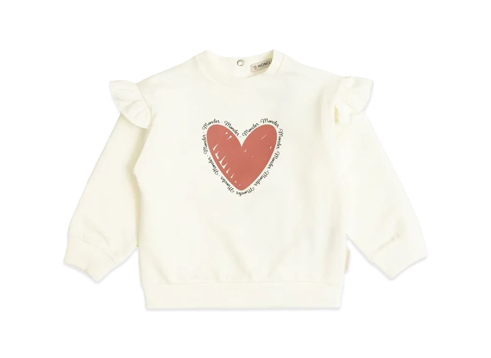MONCLER Kids Sweatshirt "White"