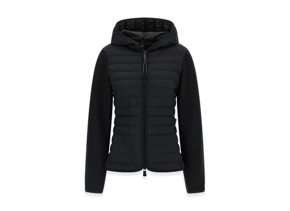 MONCLER Women's Padded Hoodie Jacket "Black"