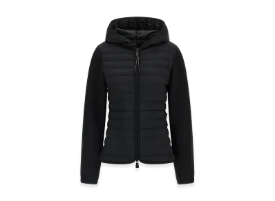 MONCLER Women's Padded Hoodie Jacket "Black"