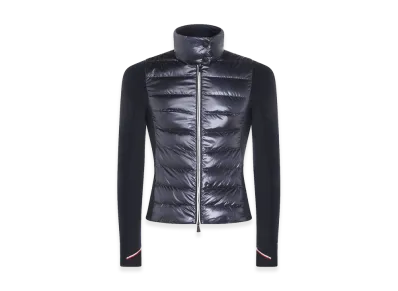 MONCLER Women's Padded Vest Sweatshirt "Navy Blue"