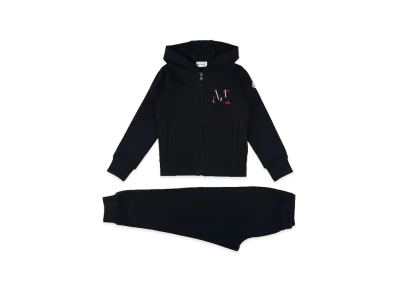 MONCLER Kids Hoodie And Jogger "Dark Blue"
