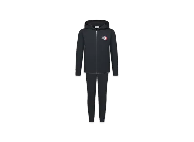 MONCLER Kids Zip Hoodie And Jogger "Black"