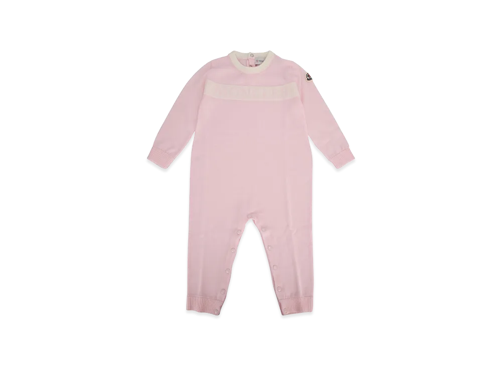 MONCLER Kids Pagliaccetto Tricot "Pink"