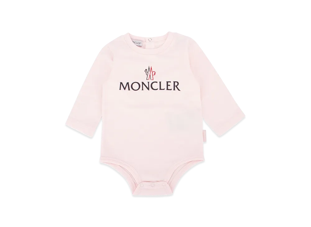 MONCLER Kids Romper "Light Pink"