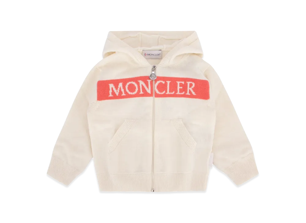 MONCLER Kids Hoodie And Trousers Set "White"