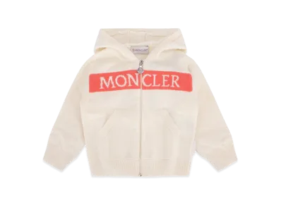 MONCLER Kids Hoodie And Trousers Set "White"