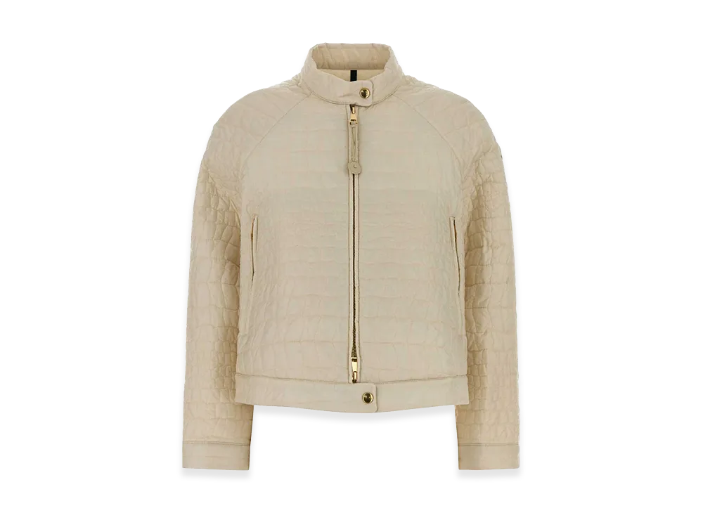 MONCLER Women's Aubrietaa Down Jacket "Beige"