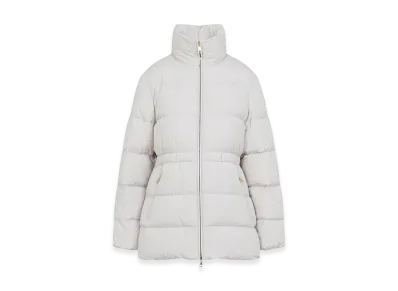 MONCLER Women's Brossette Down Jacket "White Ivory"