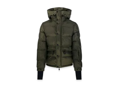 MONCLER Grenoble Kasanka Hooded Down Ski Jacket "Green"