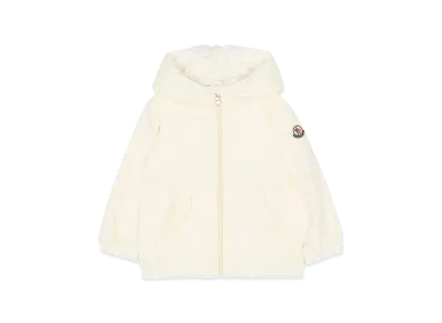 MONCLER Kids Nigar Hooded Jacket "White"