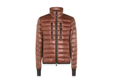 MONCLER Nylon Hers Down Jacket "Brown"