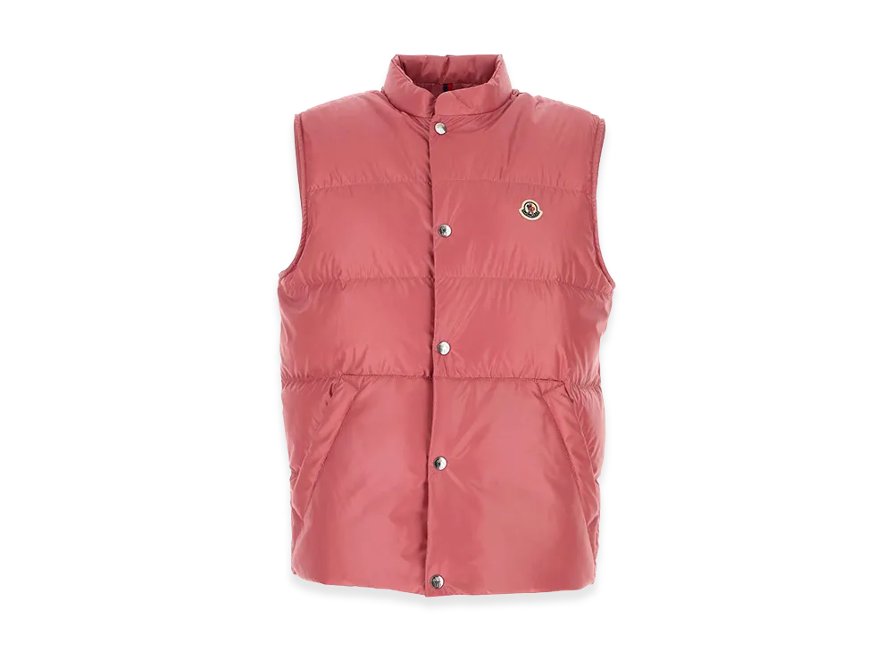 MONCLER Polyester Restigo Down Jacket "Dark Pink"