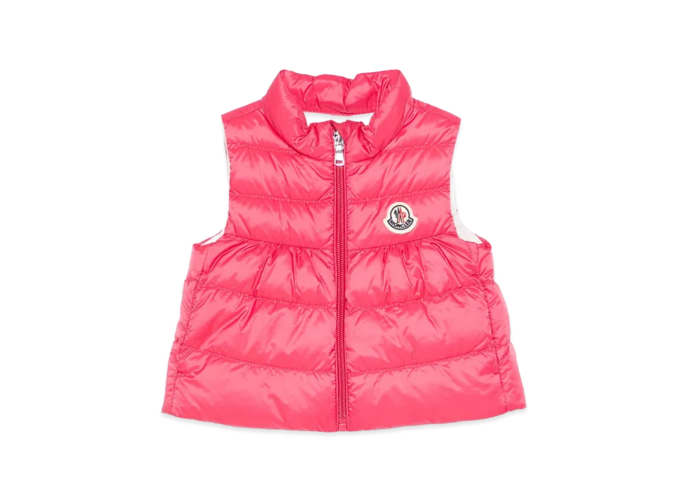 MONCLER Kids Down Vest "Fuchsia Pink"