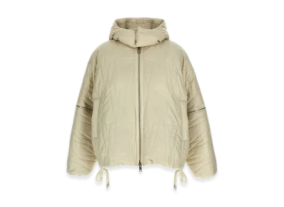 MONCLER Women's Willow Smith Haissa Down Jacket "White"