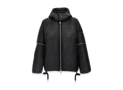 MONCLER Women's Willow Smith Haissa Down Jacket "Black"