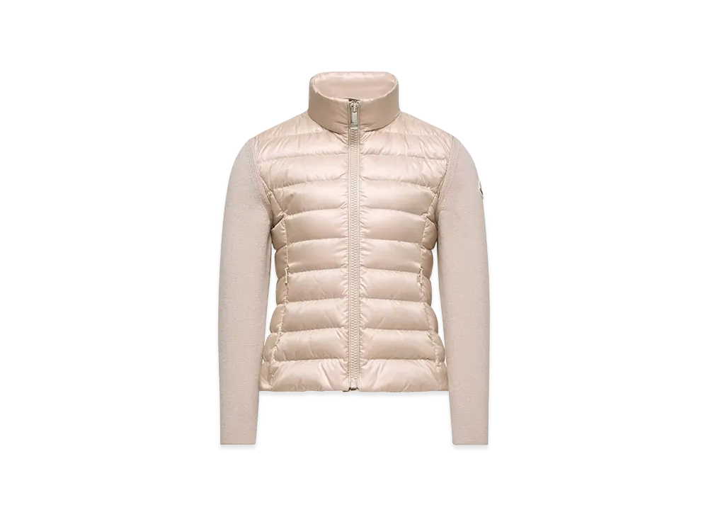 MONCLER Kids Cardigan "Beige Pink"