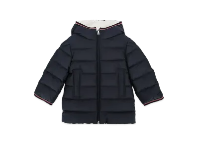 MONCLER Kids Saito Long Down Jacket "Dark Blue"