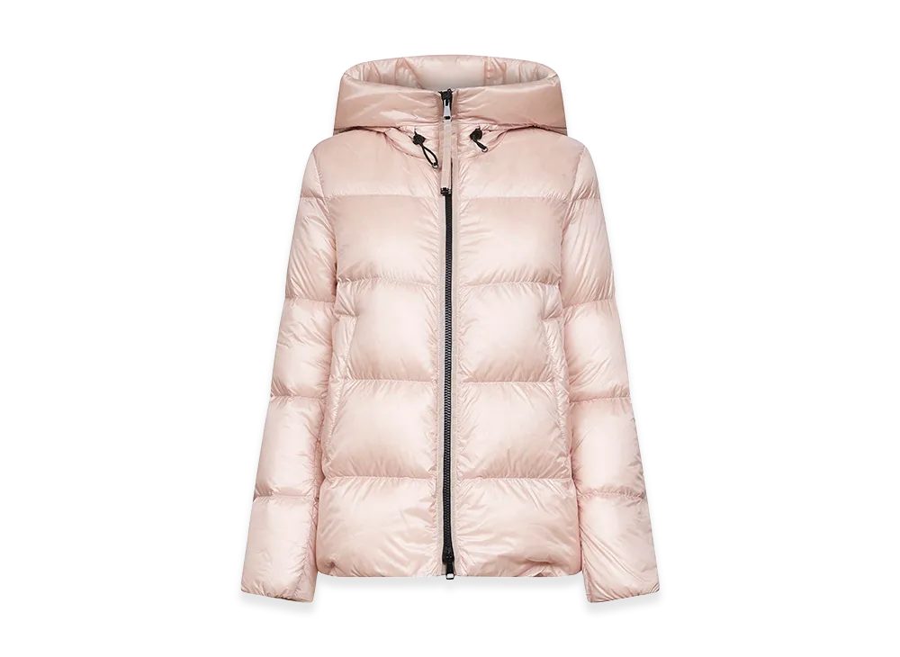 MONCLER Women's Serittes Hooded Short Down Jacket "Pink"