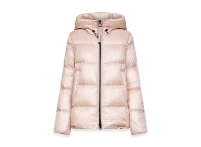 MONCLER Women's Serittes Hooded Short Down Jacket "Pink"