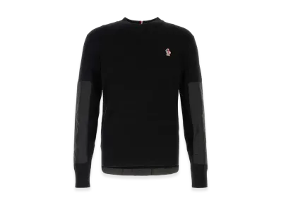 MONCLER Wool Blend Sweater "Black"