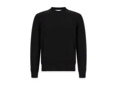 MONCLER Cotton Sweater "Black"