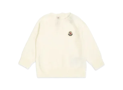 MONCLER Kids Crew Neck Sweater "White"