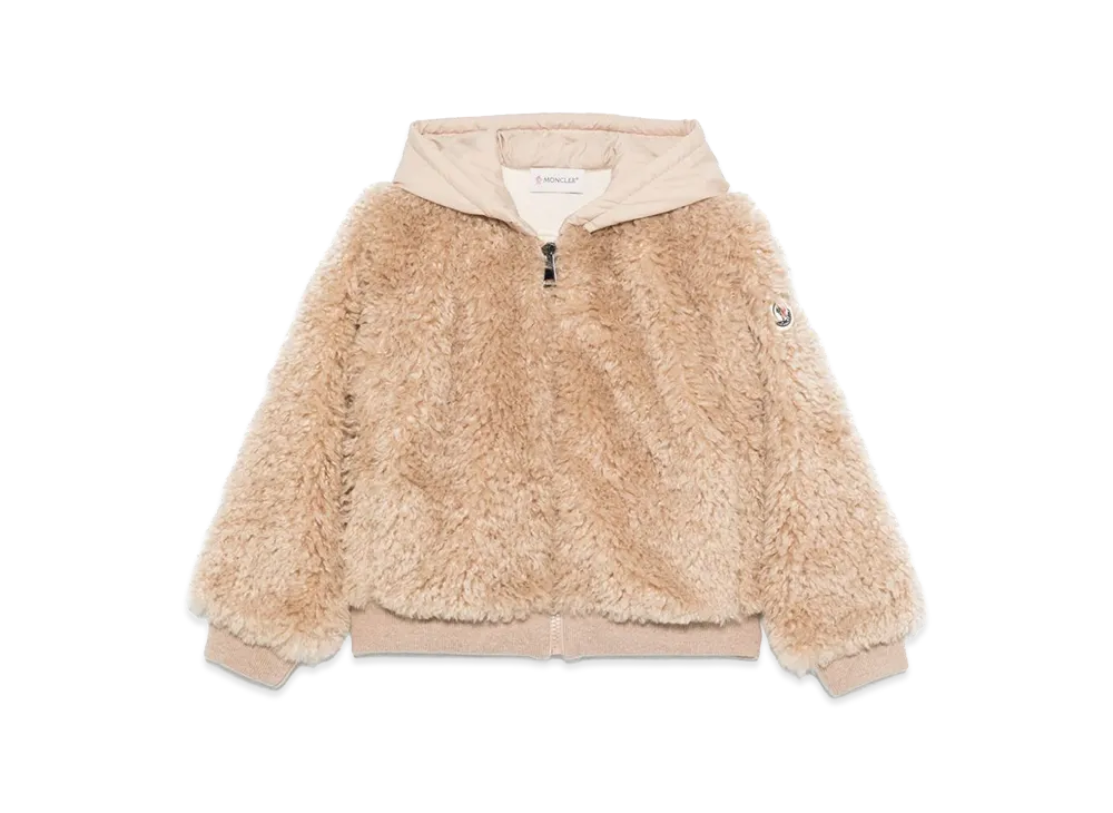 MONCLER Kids Hooded Jacket "Beige"