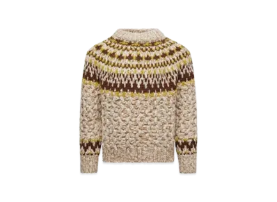 MONCLER Kids Grenoble Sweaters "Beige"