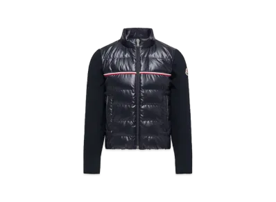 MONCLER Kids Down Cardigan "Dark Blue"