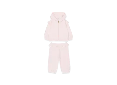 MONCLER Kids Hoodie And Pant Set "Pink"