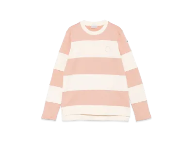 MONCLER Kids Sweatshirt "Pink/White"