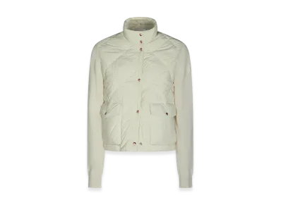 MONCLER Women's Down Cardigan "White"