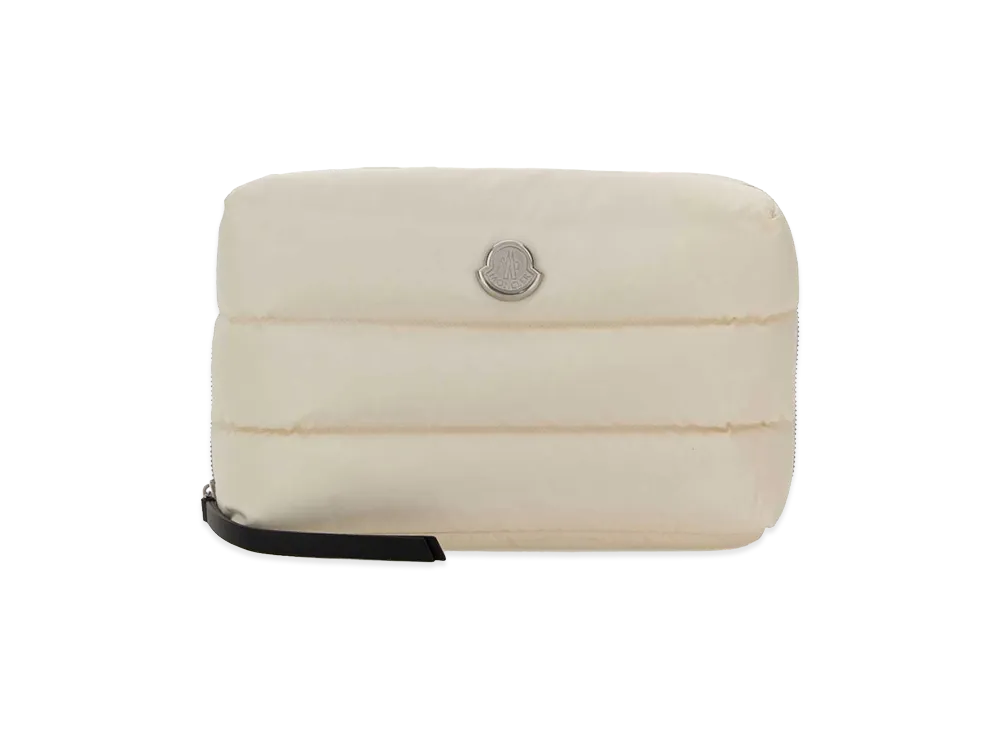 MONCLER Women's Fabric Beauty Case "White"