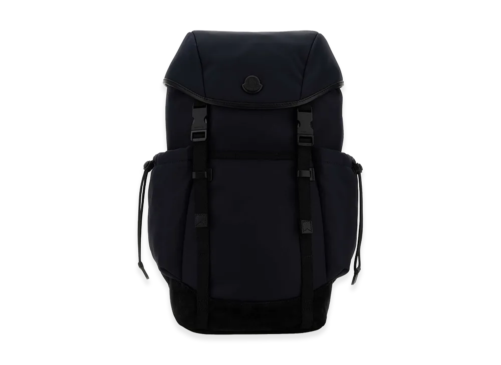 MONCLER Canvas Backpack "Midnight Blue"