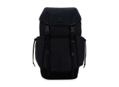 MONCLER Canvas Backpack "Midnight Blue"