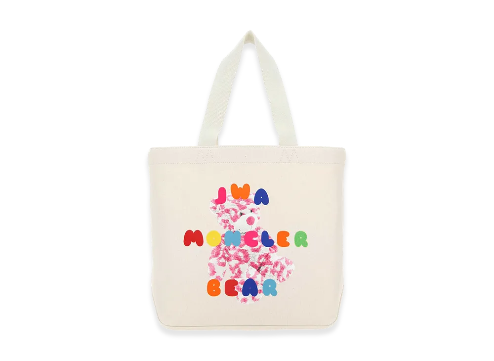 MONCLER Women's Genius JW Anderson Shopping Bag "White"