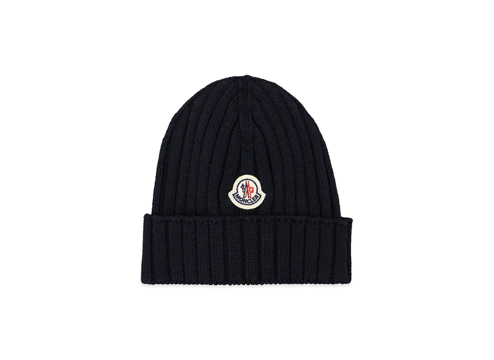 MONCLER Kids Beanie "Dark Blue"